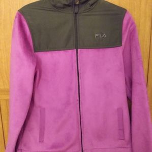 Fila Sport Purple Fleece Jacket